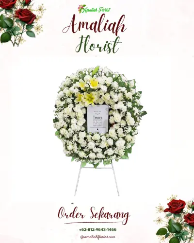 Krans Bunga Duka Cita di Sindanghayu